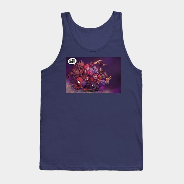 Grootvengers Tank Top by Maodraws